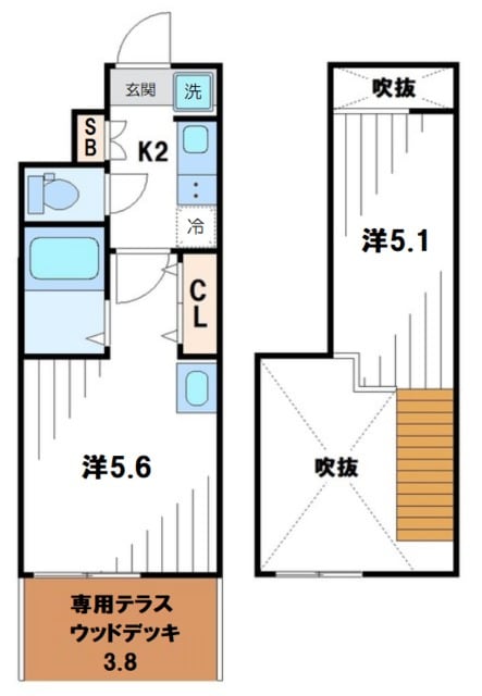 物件間取画像