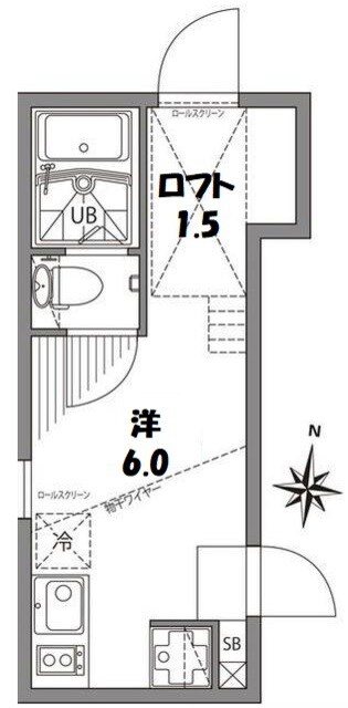 荻窪駅 徒歩10分 2階の物件間取画像