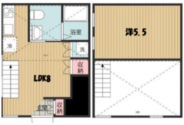 経堂駅 徒歩3分 1階の物件間取画像