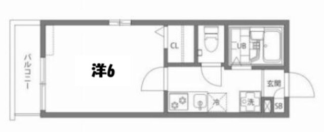 長原駅 徒歩8分 2階の物件間取画像