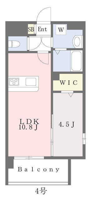 安里駅 徒歩5分 3階の物件間取画像