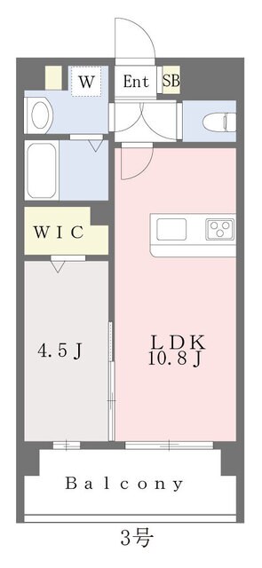 安里駅 徒歩5分 2階の物件間取画像