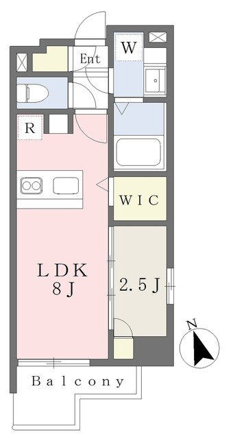 牧志駅 徒歩5分 5階の物件間取画像