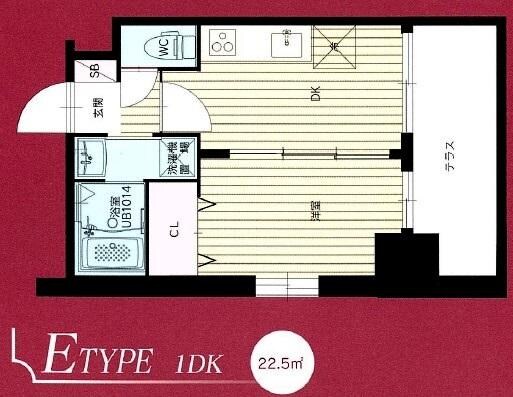 ORIENT BLD No.123の物件間取画像