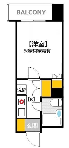 物件間取画像