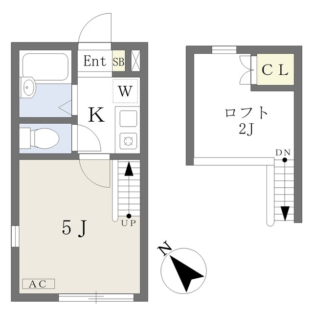 物件間取画像