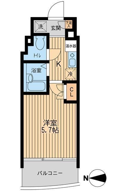 西大島駅 徒歩2分 10階の物件間取画像