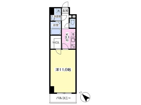 ドゥーエ有明ＥＡＳＴの物件間取画像