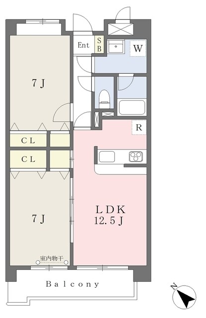 行徳駅 徒歩18分 3階の物件間取画像