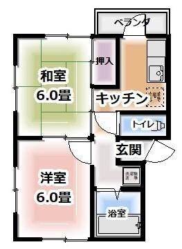 ファーストシャトーの物件間取画像