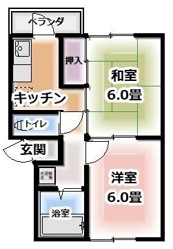 ファーストシャトーの物件間取画像