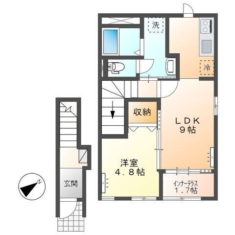 フェイジョア　Ｃの物件間取画像