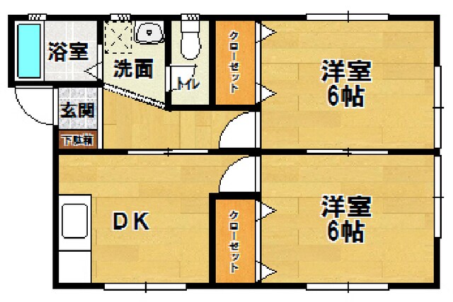 ソレイユ　４・５の物件間取画像