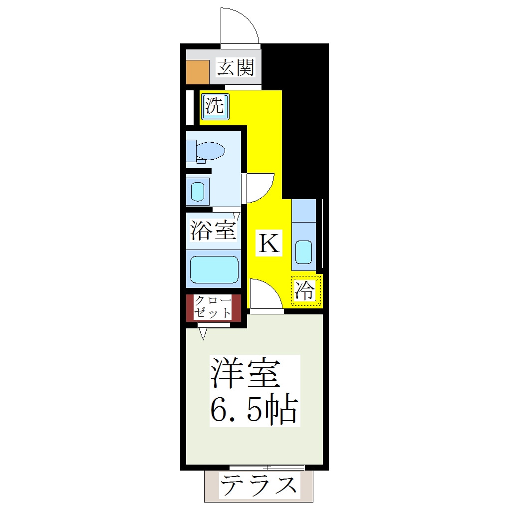 リヴェールの物件間取画像