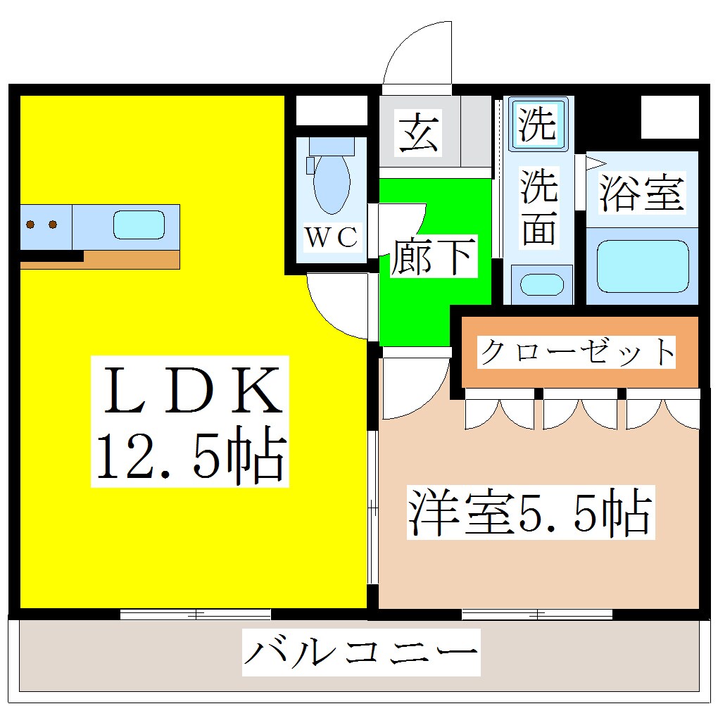 犬塚駅 徒歩45分 2階の物件間取画像