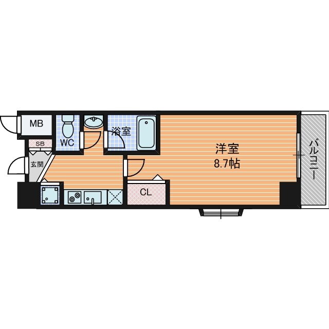 コンフォルトＫの物件間取画像