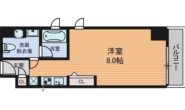 アーバネックス淀屋橋の物件間取画像