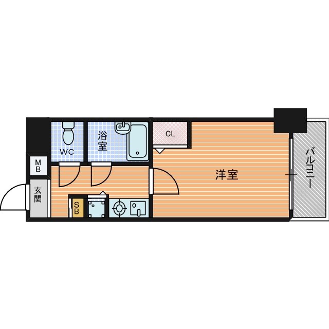 物件間取画像