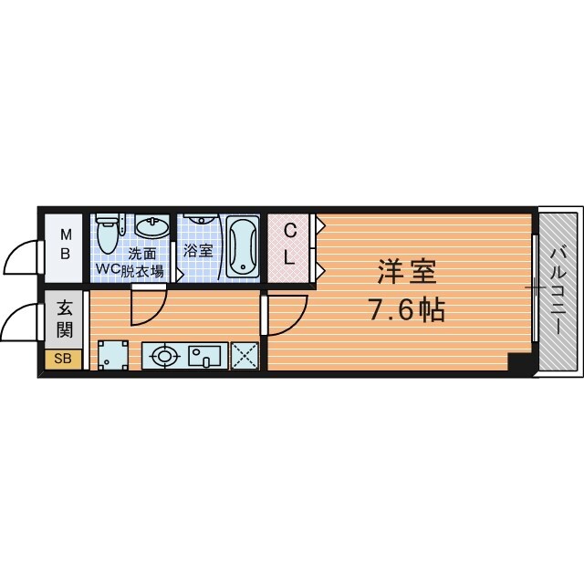 アーデン和泉町の物件間取画像