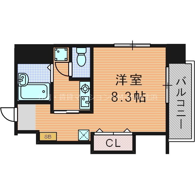 ブランシェ松屋町の物件間取画像