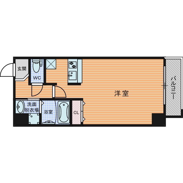 WillDo松屋町の物件間取画像