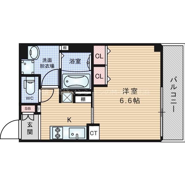 ライフフィールド三国本町の物件間取画像