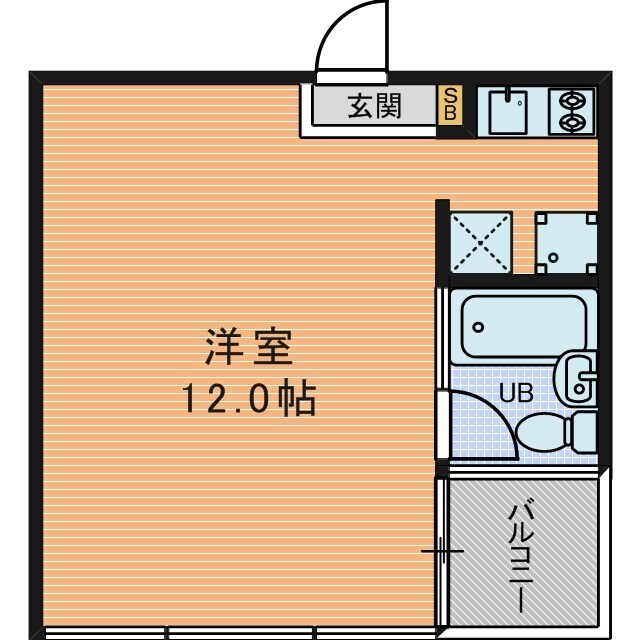 アクアプレイス大阪レジェンドIIの物件間取画像