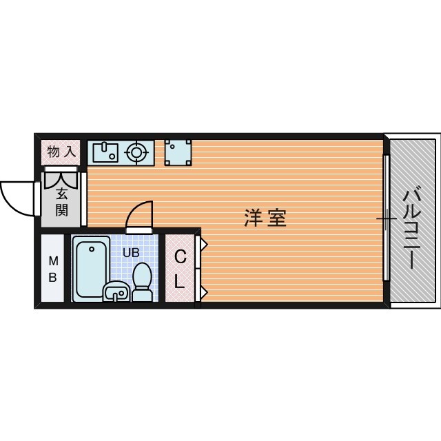 物件間取画像