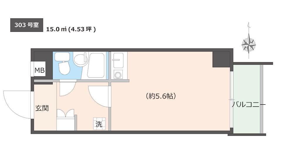 グランツ中井の物件間取画像