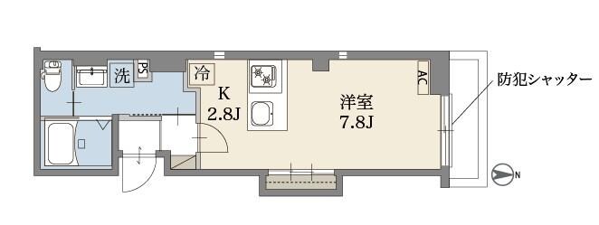 ベルア中野新橋の物件間取画像