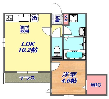 サンテ　デ　ラ　ファミーユの物件間取画像