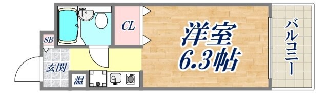 ベレーロ魚崎の物件間取画像