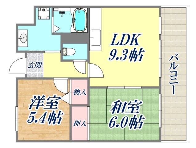 サンフォレスト岡の物件間取画像