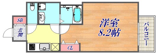 ファーストステージ神戸ハーバーランドの物件間取画像