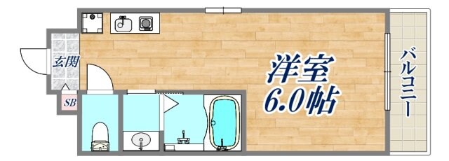 ロイヤルメゾン芦屋6の物件間取画像