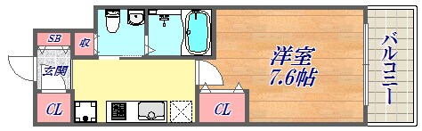 エステムコートみなと元町THE　FIRSTの物件間取画像