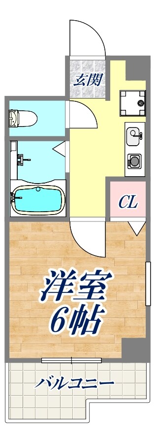 普茶マンションの物件間取画像