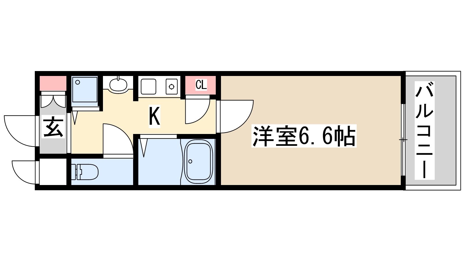 ロイヤルヒル神戸三ノ宮2の物件間取画像