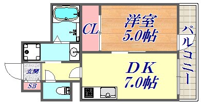 グランアクシスの物件間取画像