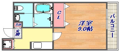 ジークレフ王子の物件間取画像