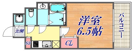 S-RESIDENCE神戸元町の物件間取画像