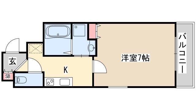 ロイスグラン神戸下沢通の物件間取画像