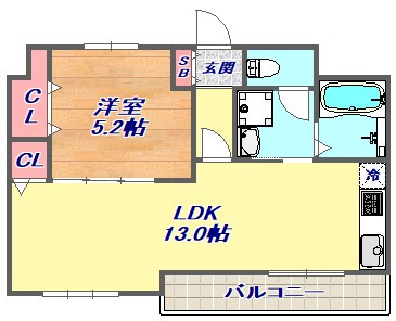 Ｄuke御影の物件間取画像