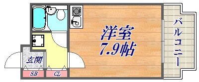 藤和シティコア神戸中道通の物件間取画像