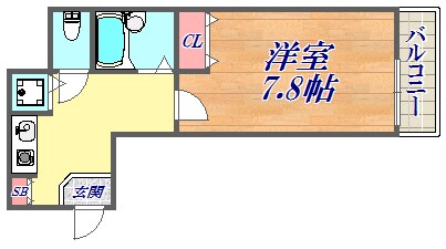 プレサンス神戸メリケンパーク前の物件間取画像