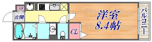 リブリ・芦原通の物件間取画像