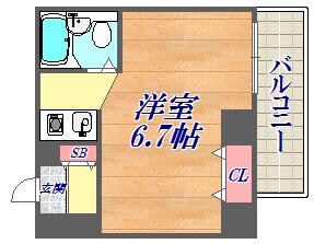 ハーバーヒル大倉山の物件間取画像