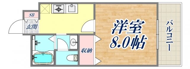 セトル月見山の物件間取画像