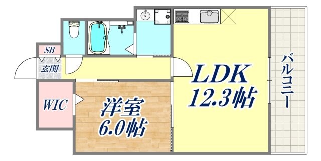 Ｌ・Ｉｓｏｂｅ三宮の物件間取画像