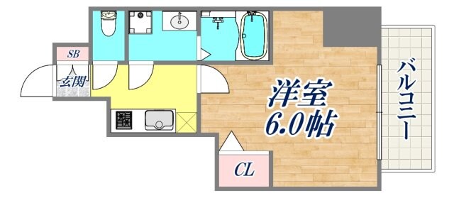 セオリー神戸ウエストゲートの物件間取画像